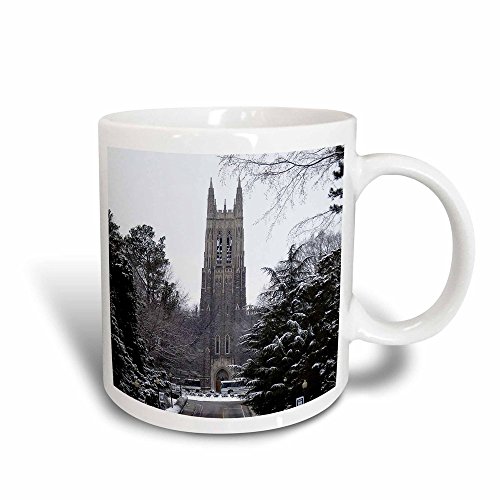3dRose Duke University Chapel, Durham, Magic Transforming Mug, 11-Ounce
